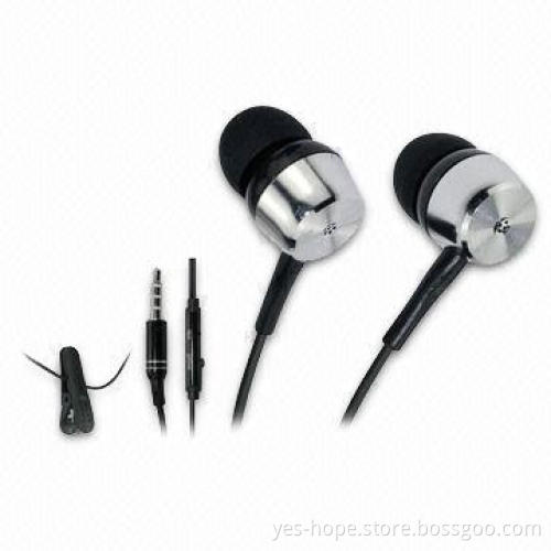 Earphones for Samsung, with Plastic Earlaps and 3.5mm Stereo Plug